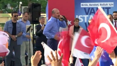 terorle mucadele - Bakan Soylu: 'Ay yıldızlı bayrak Kandil'e dikilecek' - İSTANBUL Videosu