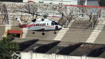 polis helikopteri -  Cumhurbaşkanı Erdoğan Gaziantep'te Videosu