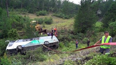maden ocagi - Otobüs kazası - 1 ölü, 24 yaralı (3) - BURSA  Videosu