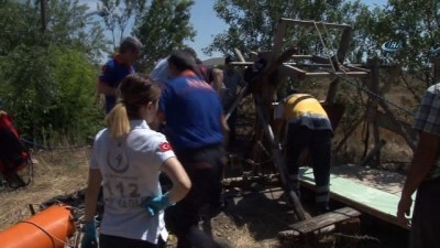 elektrik akimi -  16 metrelik kuyuda elektrik akımına kapılan işçi hayatını kaybetti  Videosu