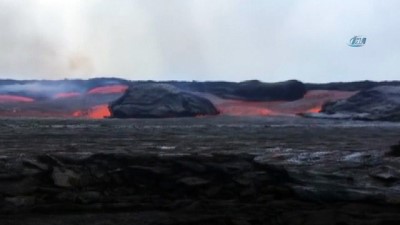 bilim adamlari -  - Havai’deki Kilauea Yanardağının Görüntüleri Dehşet Uyandırdı Videosu