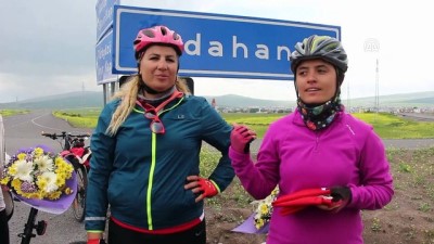 devir teslim - Kadınların bisikletle 'zafer turu' Ardahan'da Videosu