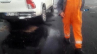mel b -  Park halindeki araca yıldırım düştü  Videosu
