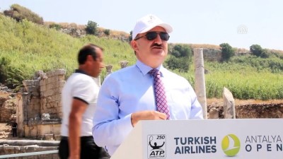 dera - Tenis: Turkish Airlines Antalya Open Turnuvası - ANTALYA  Videosu