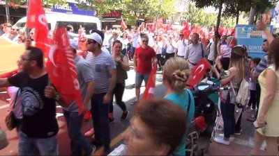 basin aciklamasi -  CHP Manisa Teşkilatı yürüyüş yaptı  Videosu