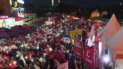 naat - Karamollaoğlu, Eyüpsultan'da halka hitap etti - İSTANBUL  Videosu