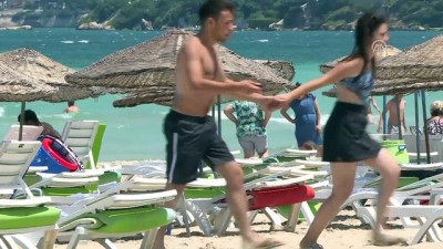 yabanci turist - Tatile bir günlük seçim arası - İZMİR  Videosu