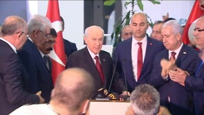 tezahur - ANKARA) MHP Lideri Bahçeli:'Cumhurbaşkanı Erdoğan'ı canı gönülden tebrik ederim'  Videosu