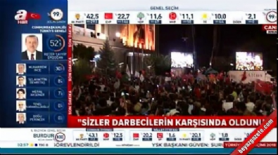 Başkan Erdoğan'ın balkon konuşması 