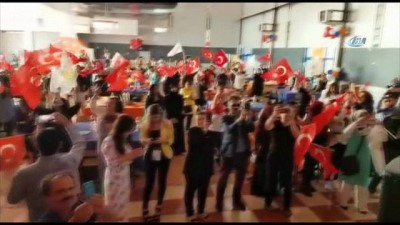 ay yildiz -  - Fransa’daki Türklerden Bayram Havasında Seçim Kutlaması  Videosu