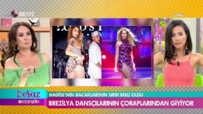 Hadise'nin bacaklarının sırrı belli oldu 