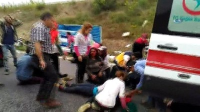 tarim iscisi -  Kazada ölen tarım işçilerinin kimlikleri belli oldu Videosu