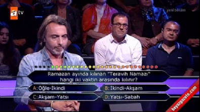Kim Milyoner Olmak İster?'de dikkat çeken soru