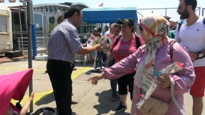 isaf -  Lübnanlılar Alanya'ya denizden geldi Videosu