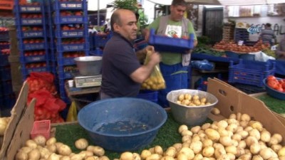 semt pazari -  'Patates ve soğan fiyatları iki haftaya normale döner” Videosu