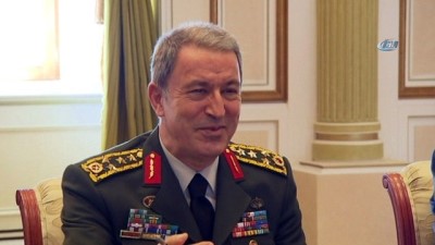 ilham -  - Aliyev, Genelkurmay Başkanı Hulusi Akar'ı Kabul Etti Videosu