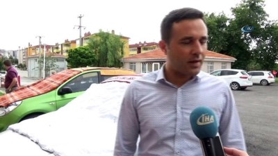 siddetli yagis -  Araçlarını sarıp sarmaladılar, bekliyorlar  Videosu