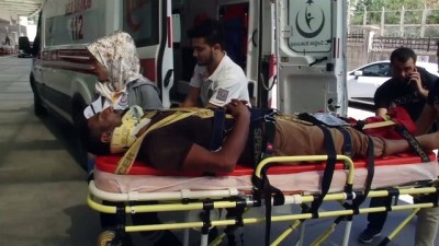 sekte - İşçiler vinçten düştü: 1 ölü, 1 yaralı - SİİRT Videosu