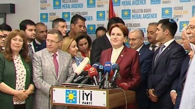 grup toplantisi -  Meral Akşener'den seçim sonrası açıklama  Videosu