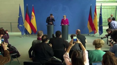 ispanya - Merkel - Sanchez görüşmesi - BERLİN  Videosu