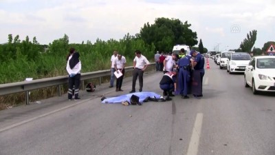 hanli - Saruhanlı'da trafik kazası: 1 ölü - MANİSA Videosu