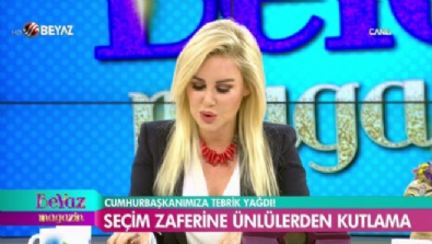 beyaz magazin - Seçim zaferine ünlülerden kutlama  Videosu