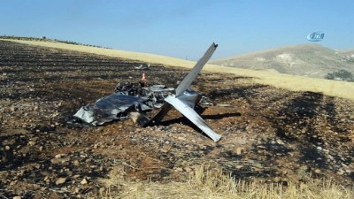 kurtarma ekibi -  Adıyaman'da eğitim uçağı düştü  Videosu