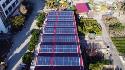 elektrik faturasi -  Tarsus Belediyesi, pazar yeri çatılarında elektrik üretip satıyor  Videosu
