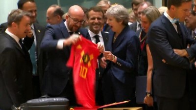  - Belçika Başbakanı Michel’den, İngiliz Mevkidaşı May’e Sürpriz Hediye