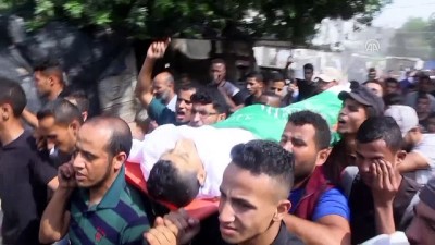 Gazze şehidini uğurladı - REFAH