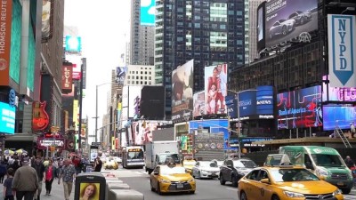 ABD'de silahlı saldırı - Times Meydanı'nda güvenlik önlemleri - NEW YORK 