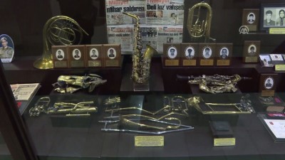 jandarma bandosu - Şehit bandocuların enstrümanları müzede sergileniyor - ANKARA  Videosu