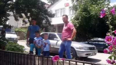 yildirim dustu -  Tekirdağ'da eve yıldırım düştü  Videosu