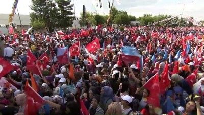 teroristler - AK Parti'nin Diyarbakır mitingi - Gül, Soylu ve Eker - DİYARBAKIR Videosu