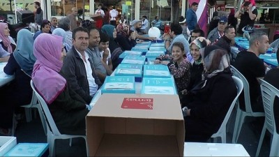 15 bin kisi -  - Başakşehir’de 15 bin kişi iftar sofrasında buluştu Videosu