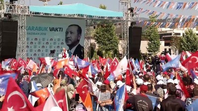 gine - Başbakan Yıldırım: Karabük ince eler, sık dokur. İnce'yi eler Erdoğan'ı seçer' - KARABÜK Videosu