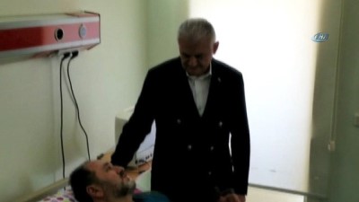 yuksek ates -  Başbakan Yıldırım, rahatsızlanan Murat Demir’i ziyaret etti Videosu