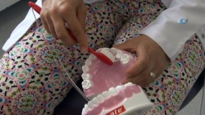 dis fircalama -  “Bir engelde diş olmasın”projesiyle yüzlerce engelli bireye diş tedavisi  Videosu