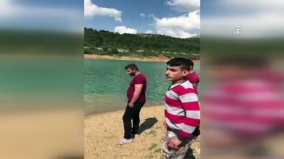 yuzme - Gölete giren Suriyeli genç boğuldu - KONYA Videosu