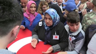 teroristler - Şehit Hakan Ergin'in cenaze töreni (1) - GİRESUN  Videosu