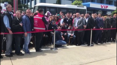 teroristler - Şehit Uzman Çavuş Ergin'in naaşı Trabzon'a getirildi  Videosu