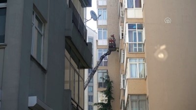 askeri lojman - Beşiktaş'ta yangın - İSTANBUL  Videosu