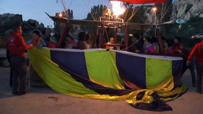 sicak hava balonu -  Ali Koç’un Fenerbahçe başkanlığı Kapadokya’da gökyüzünde kutlandı  Videosu