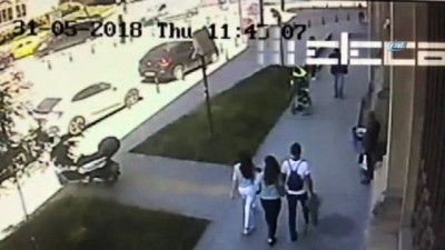 sivil polis -  Beyoğlu'nda yürüyen kadına saldırı kamerada Videosu
