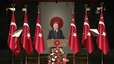 Cumhurbaşkanı Erdoğan: '65 aylıkları üç ayda bir ödenen kardeşlerimiz, maaşlarını aylık almaya başlayacaklar' - ANKARA