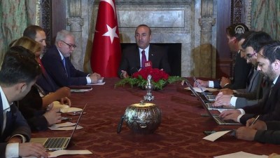 Dışişleri Bakanı Çavuşoğlu: 'Takvime bağlıdır, sürüncemeye bırakılmış bir yol haritası değildir' - WASHİNGTON