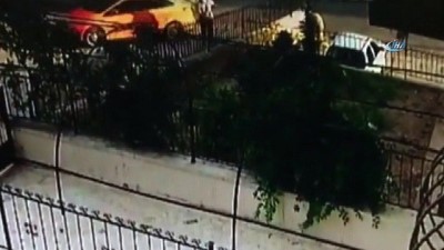 ticari taksi -  Kazadan kıl payı kurtuldu  Videosu