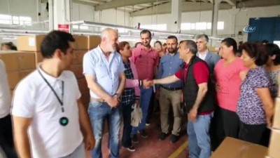 tekstil fabrikasi -  Tunceli'den Avrupa'ya ilk ihracat başladı  Videosu