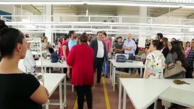 Tunceli'den Avrupa'ya tekstil ihracatı başladı 