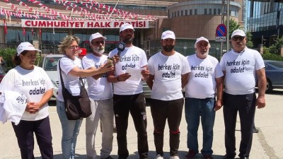 aclik grevi - CHP Genel Merkezi önünde eylem - ANKARA  Videosu